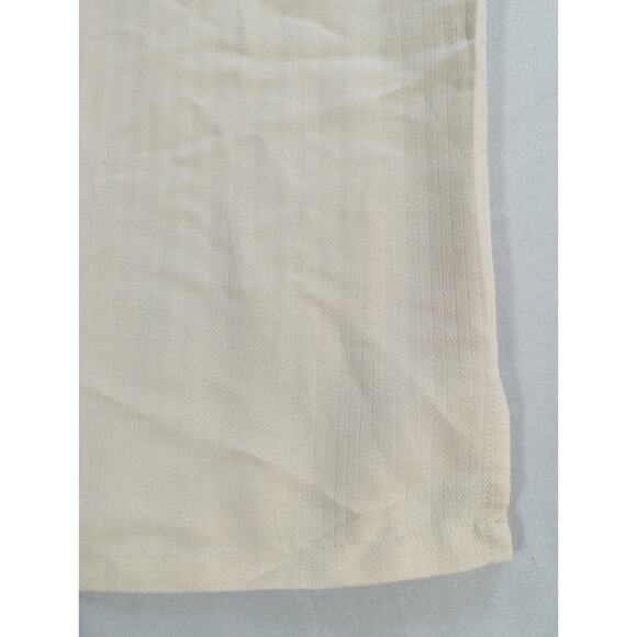 A|XIST Mens XL Short Sleeve Button Up Shirt Beige Modal Blend Casual Soft - Picture 4 of 12